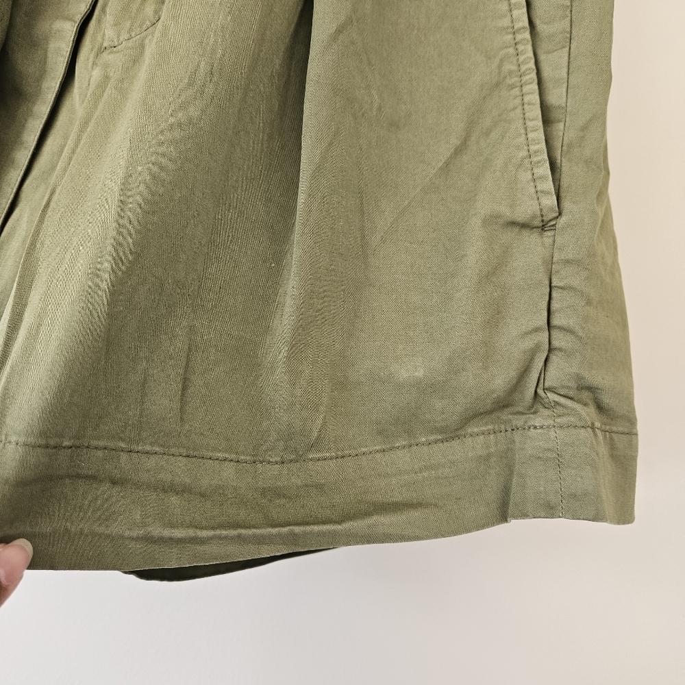 Alex Mill Olive Green Cotton Expedition Shorts - Picture 8 of 13